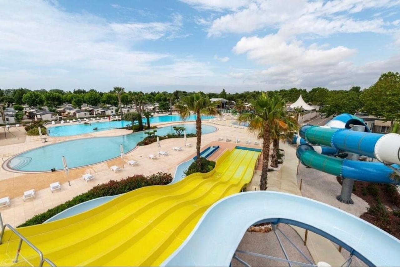 Mobilhome Vias Plage Dans Camping מראה חיצוני תמונה